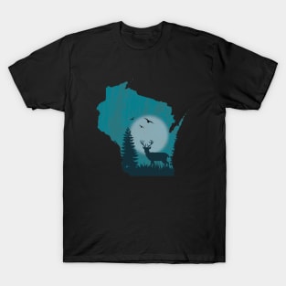 Wisconsin Deer Hunting T-Shirt